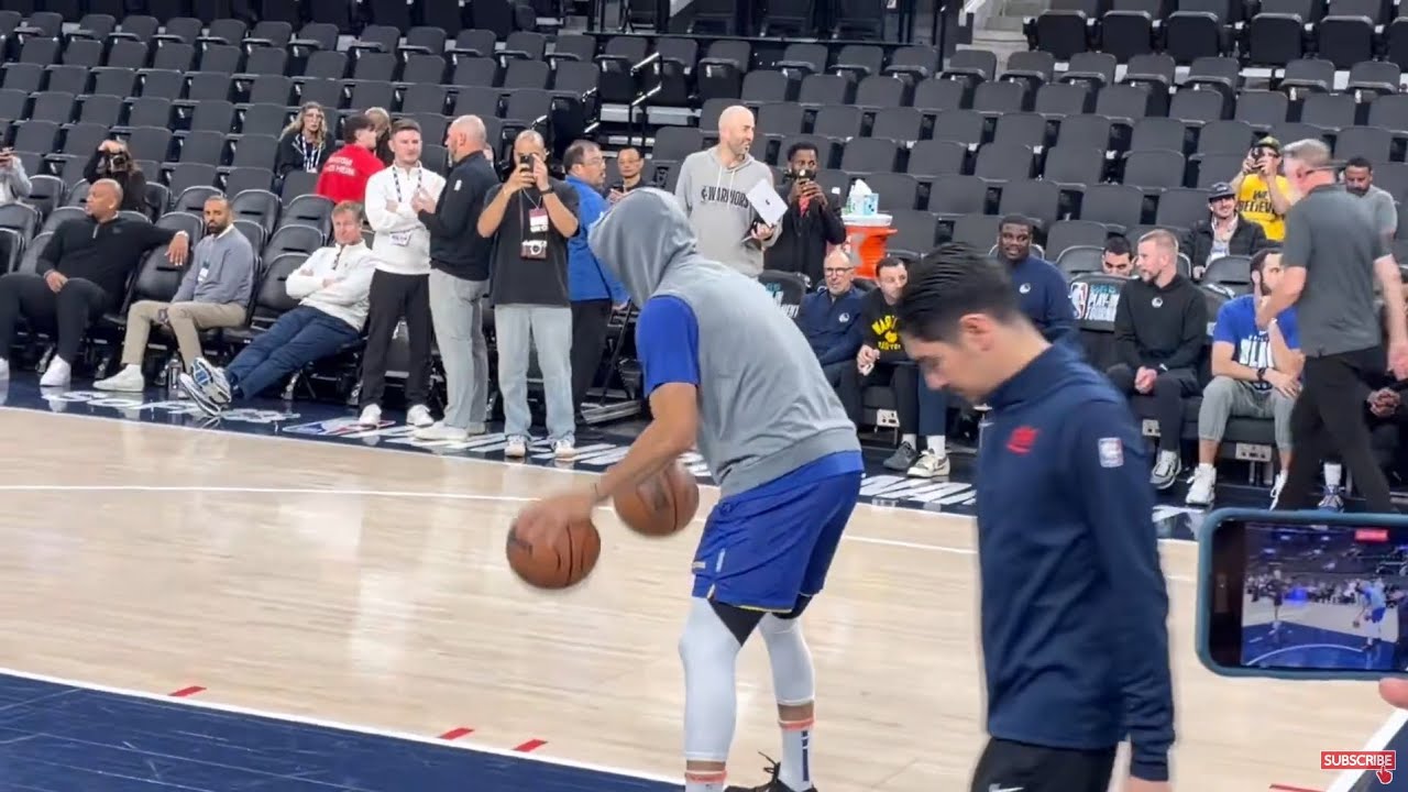 Steph Curry Complete Pre-game Warmup vs. Clippers: Ball Handling Drills, Post Work, Shooting
