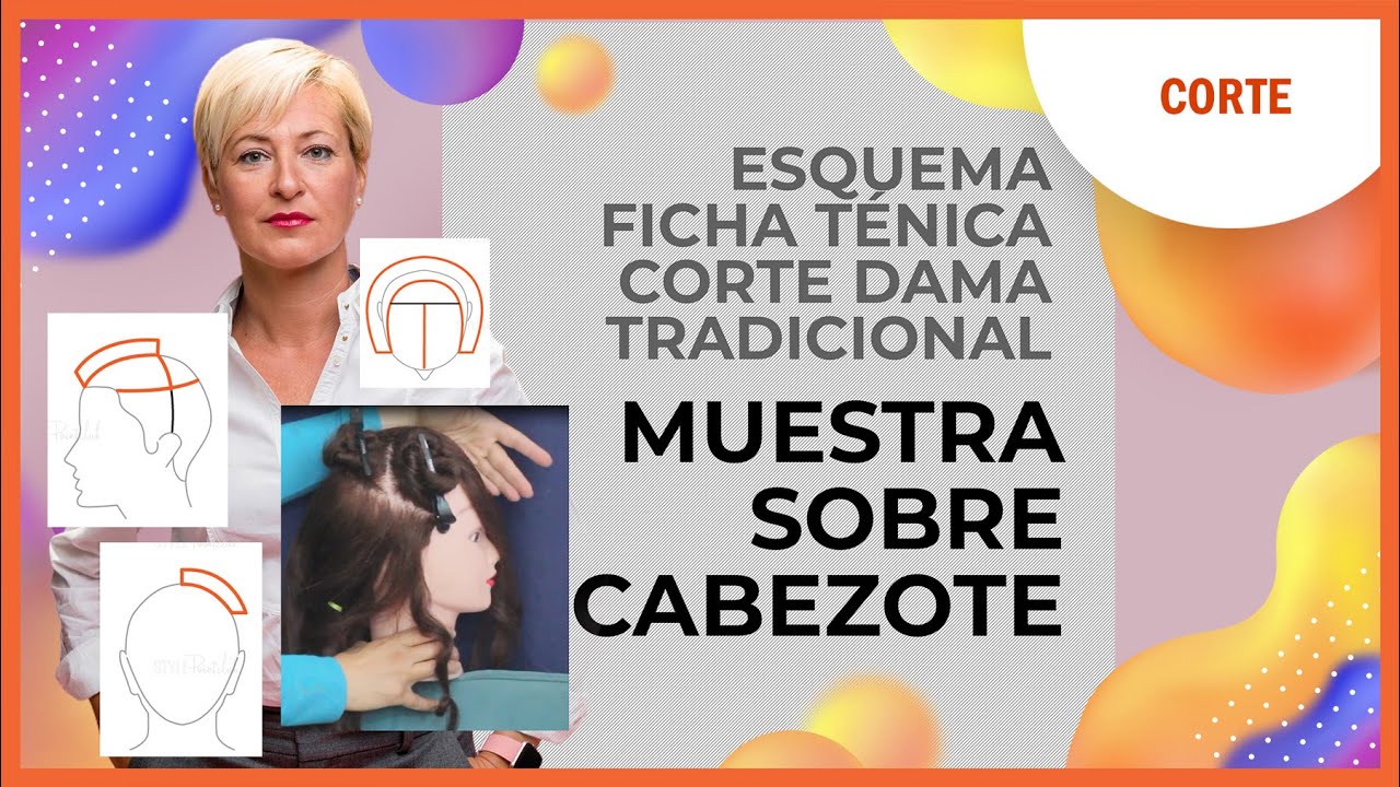 Práctica esquema y ficha técnica corte tradicional dama