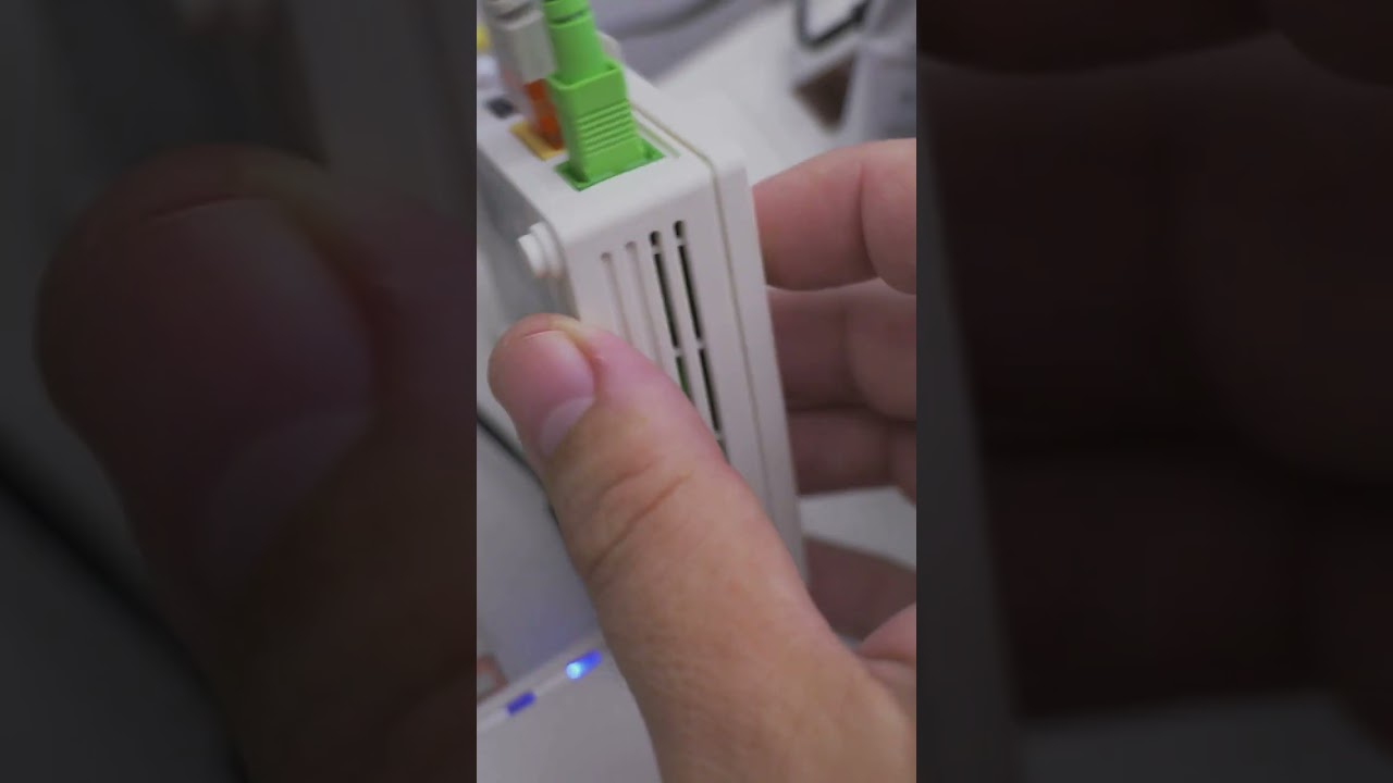 Konfiguracja Internetu światłowodowego, konwerter światłowodowy Gpon, router Mikrotik hex 7 - peł...