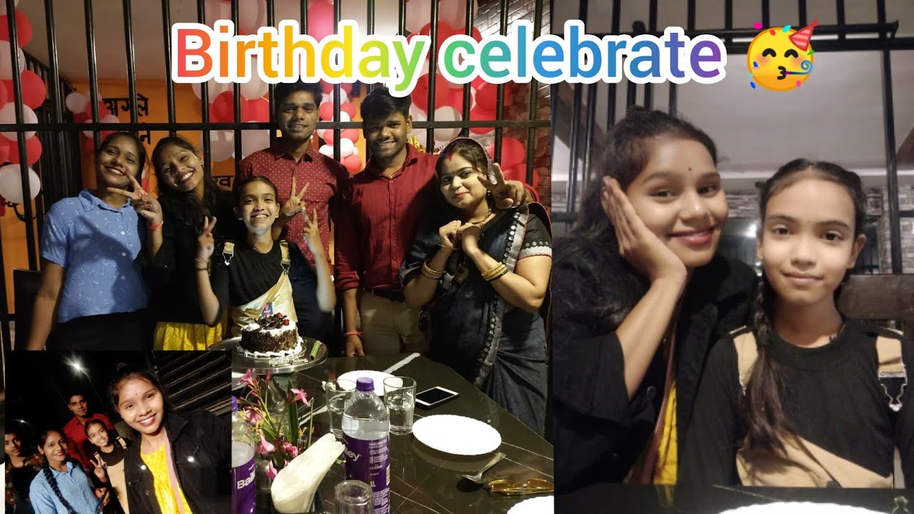 Birthday Celebration Vlog 🎈🎉🎂🥳Kaidikhana restaurant ☺️☺️#jabalpurvlog #sushi_shweta #youtube #like