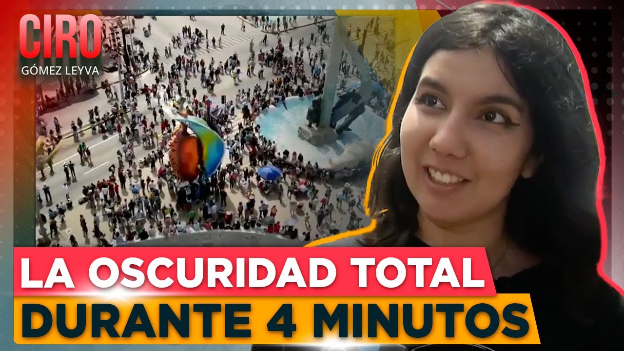 Increíbles imágenes del eclipse solar que oscureció el cielo de México | Ciro Gómez Leyva