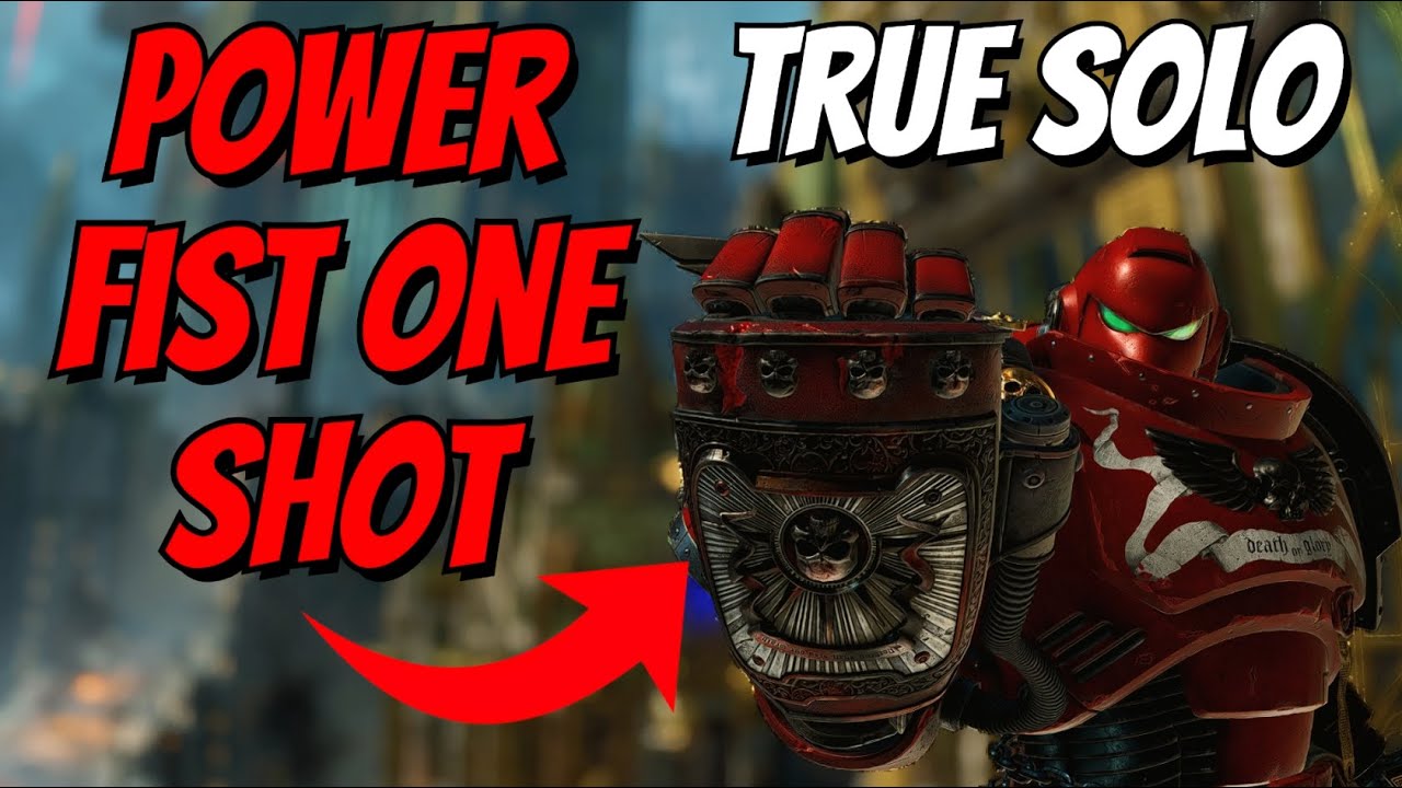 Power Fist Only Needs ONE PUNCH For Majoris - Absolute True Solo - Space Marine 2