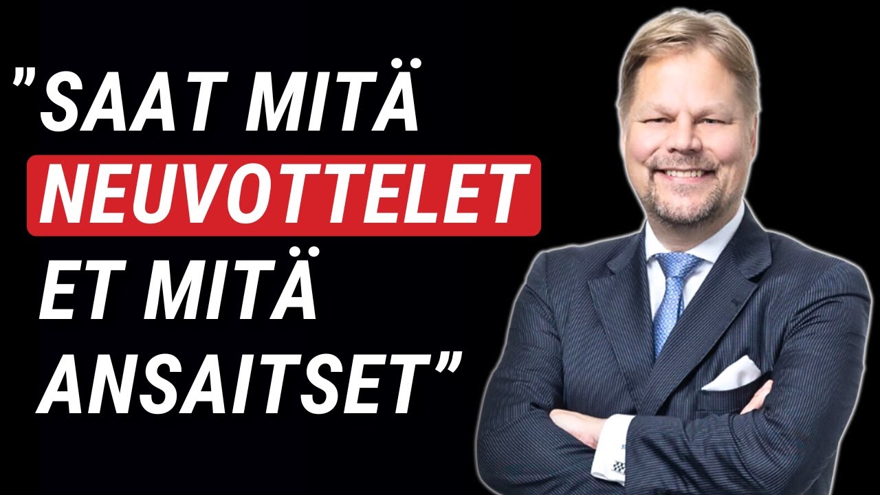 Pankkiirin ura Lontoossa ja miksi neuvottelu on el&auml;m&auml;n t&auml;rkein taito | Sami Miettinen