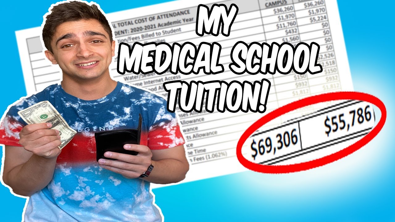 How much is my MEDICAL SCHOOL TUITION?
