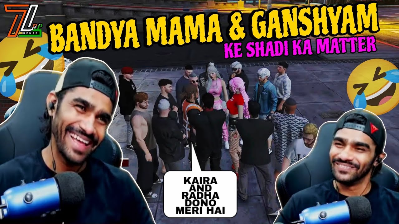 Shreeman Legend | GTA V TLRP | Bandya mama & Ghanshyam ke shadi ka matter |#shreemanlegendlive