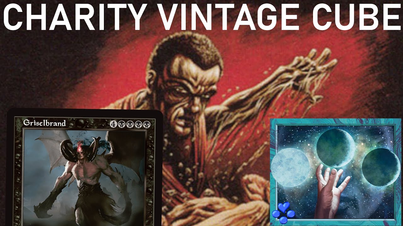 ПОДУМАЙТЕ О БЛАГОТВОРИТЕЛЬНОСТИ!? Драфт Magic Online Vintage Cube. MTG