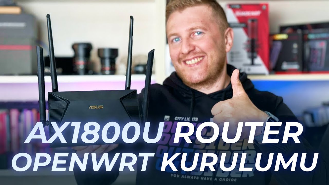 OpenWrt Kurulum Rehberi | ASUS RT-AX1800U