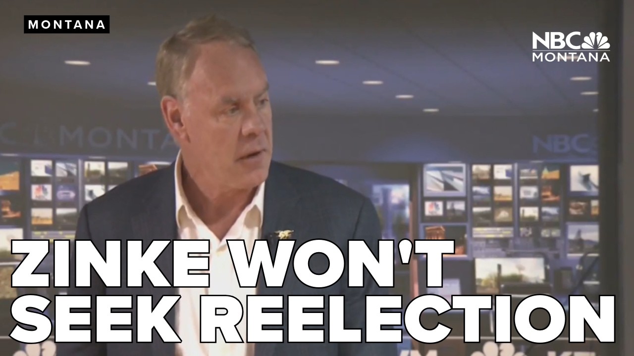 Montana U.S. Rep. Zinke will not seek reelection