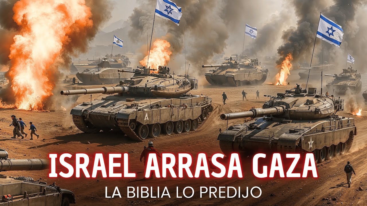 La PROFEC&Iacute;A B&Iacute;BLICA que est&aacute; CUMPLIENDOSE HOY: ISRAEL invade a GAZA