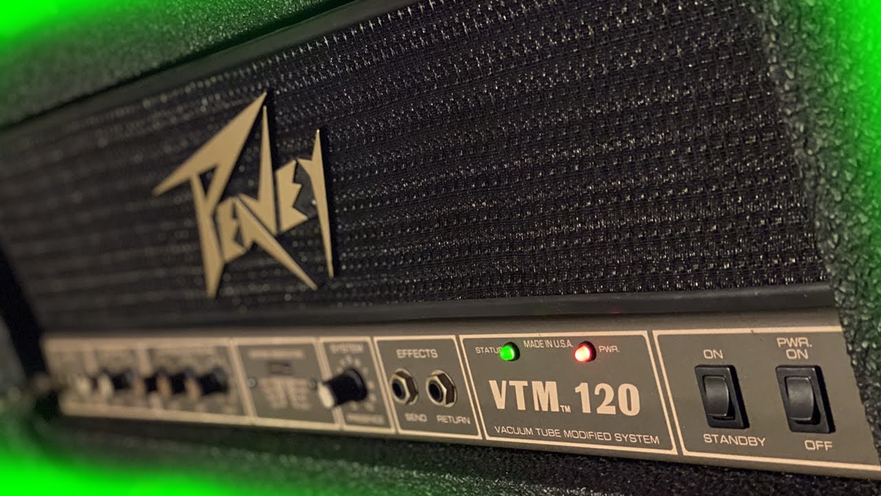 My First Tube Amp - Peavey VTM 120