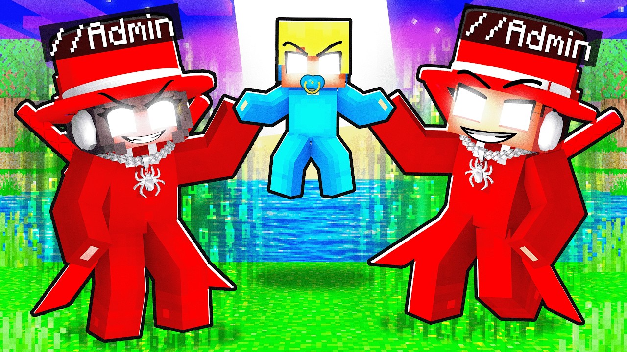 Von einer ADMIN FAMILIE adoptiert traurige Geschichte in Minecraft...
