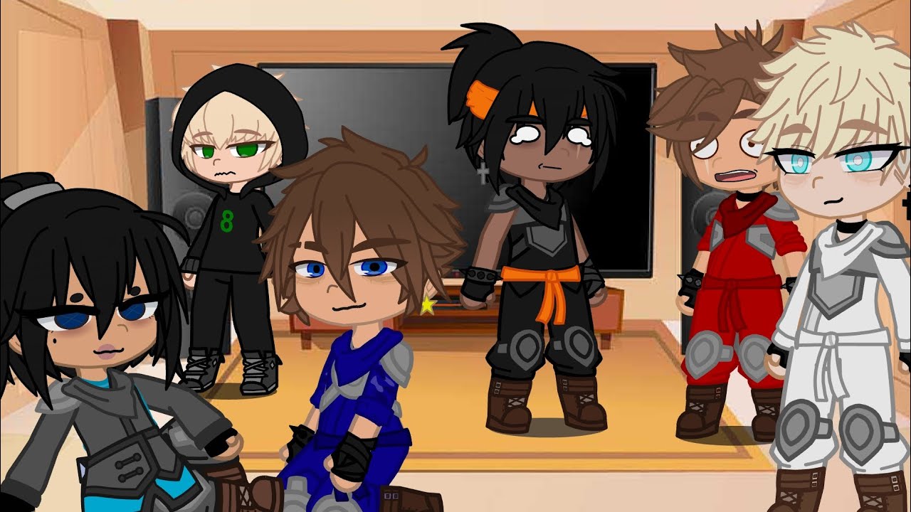 past ninjas react to future//ninjago//