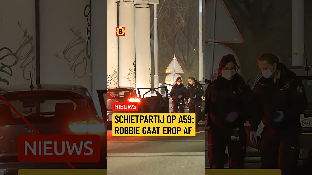 Robbie ziet schietpartij op snelweg | #schietpartij