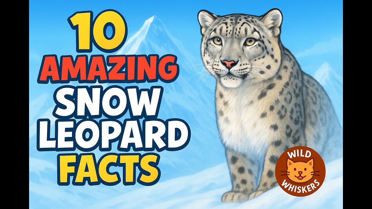10 Amazing Snow Leopard Facts - Mountain Ghosts with Superpowers! 🏔️❄️