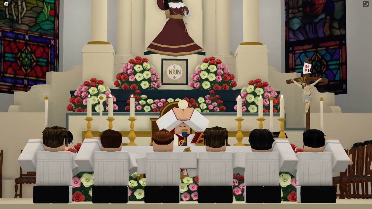 PAGPAPASINAYA SA BAGONG QUIAPO CHURCH SA ROBLOX!