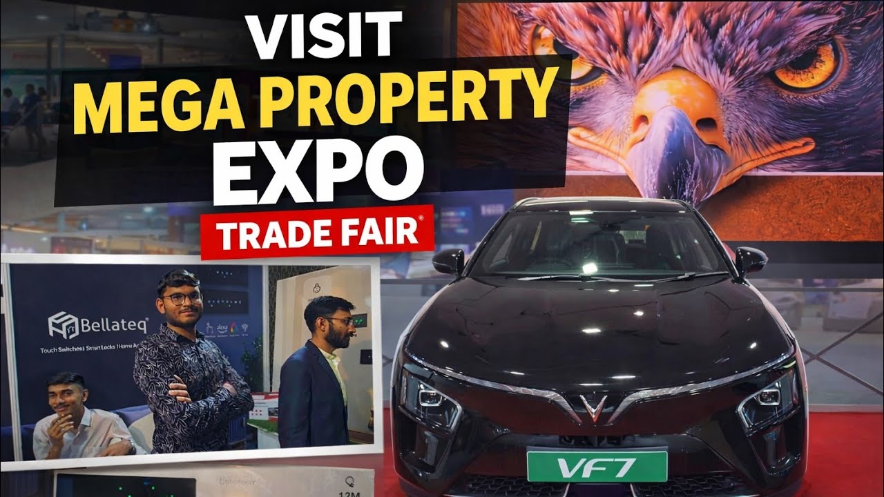 Visit Mega Property Expo |Trade Fair |Nandish Vlog |Highlights |Rajkot |Property Insights |Expo 2026