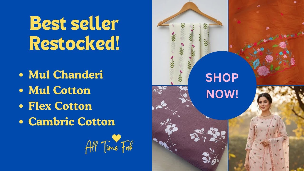 Budget Friendly Variety Cotton Collection for Cord Set,2 Pc & 3 Piece set