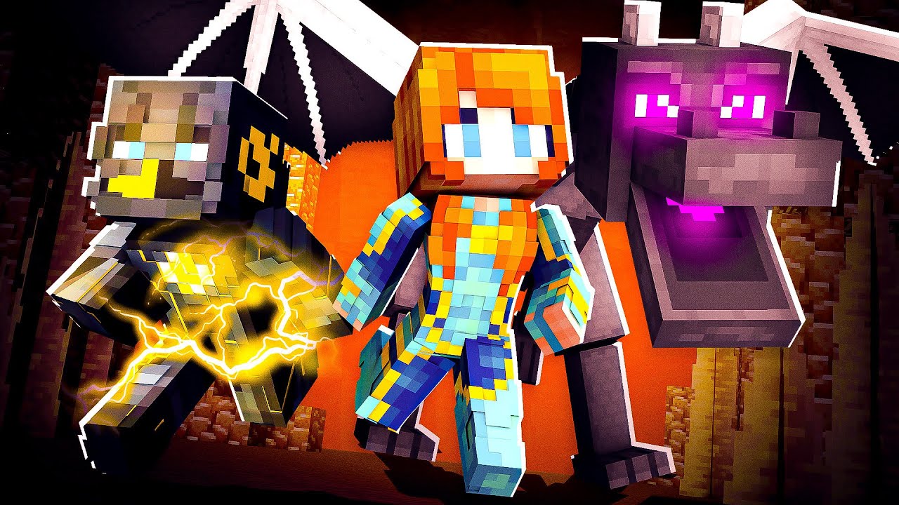 Can My SUPERHERO GIRLFRIEND Beat Minecraft?! - Arrzee's Multiverse Mod