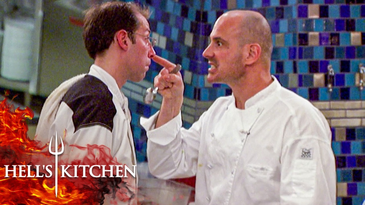 Chef Scott Puts Trev in His Place | Hell's Kitchen