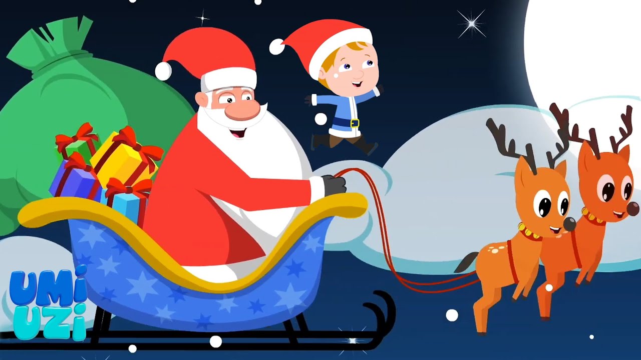 Ecco che Arriva il Signor Babbo Natale Canzone per Piccoli - Umi Uzi