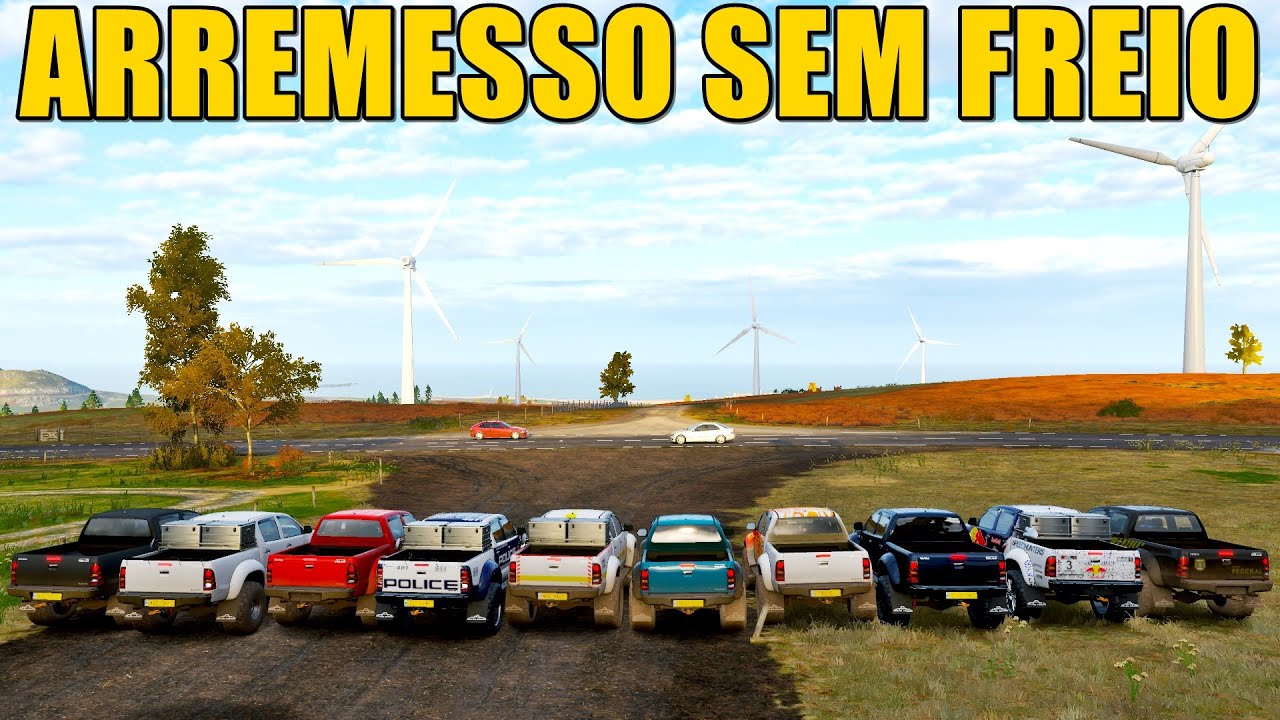 ARREMESSO DA MORTE SEM FREIO DE CAPOTALUX - FORZA HORIZON 4