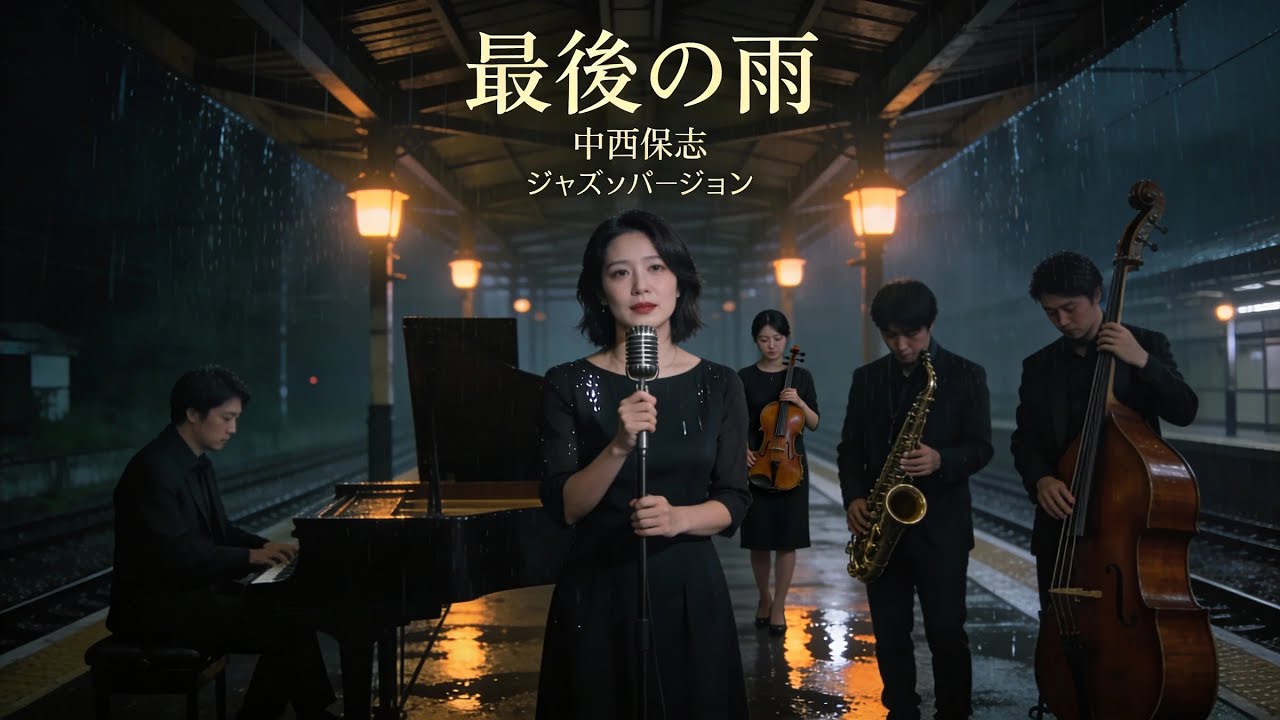 最後の雨 / 中西保志 🎷 夜に滲む別れの余韻 ジャズカバー
