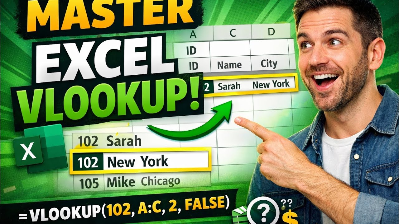Excel Vlookup Function Explained