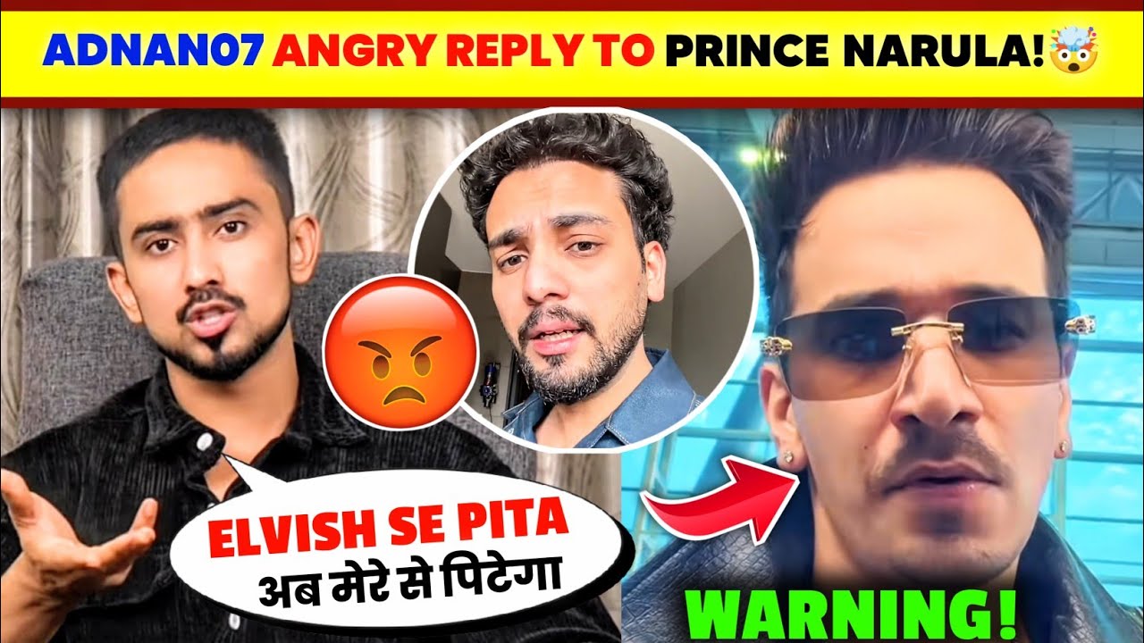 OMG!🤯 Adnan07 ANGRY & Warning To Prince Narula After Eviction Why?😡| Adnan 07 Vs Prince Narula Fight