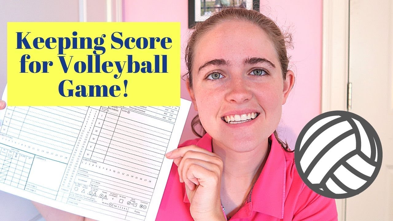 How to Fill Out a Volleyball Scoresheet