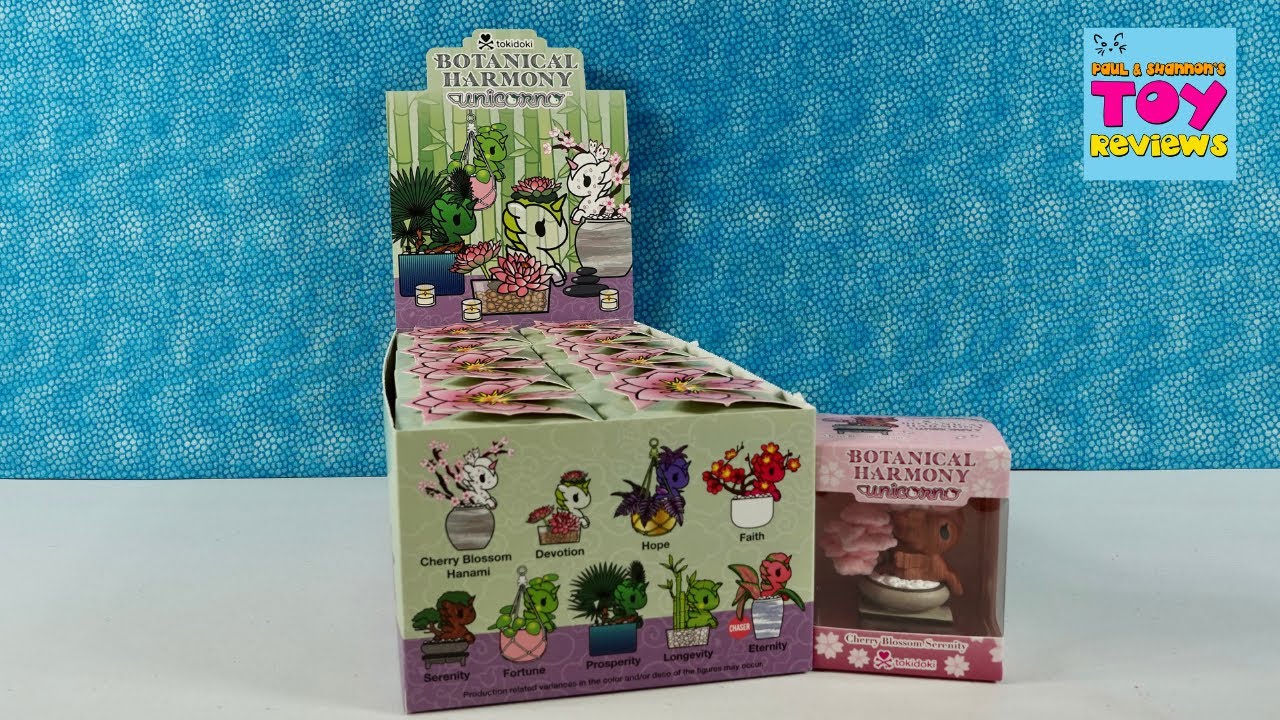 Unicorno Botanical Harmony Tokidoki Blind Box Collector Figure Unboxing