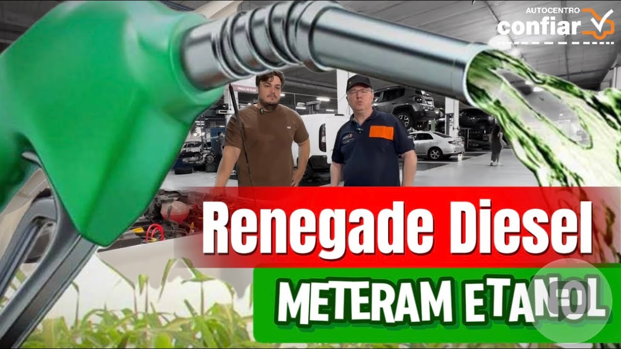 METERAM ETANOL no RENEGADE DIESEL 🫣😳