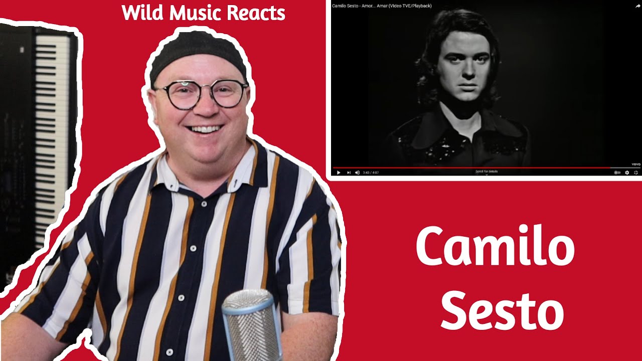 Reaction to Camilo Sesto singing Amor...Amar (Love, To Love) live