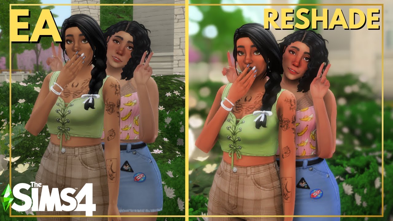THE SIMS 4 +BONITO 🌸 RESHADE +FAVORITE PRESETS l Instalando e configurando RESHADE 5.0.2 (Tutorial)