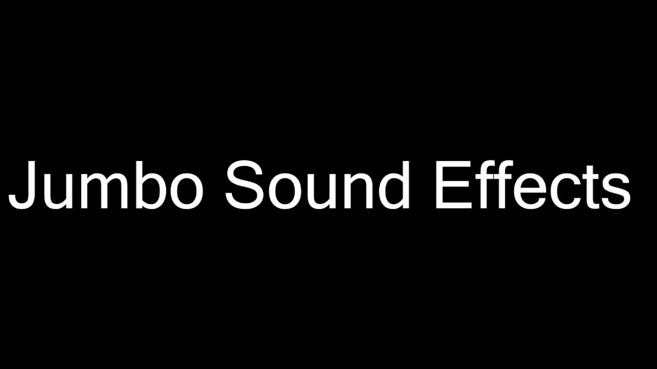How To Edit Like Jumbo #01 l Sound Effects l