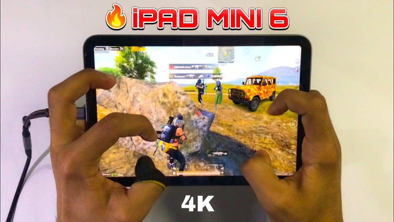 iPAD MINI 6 PUBG HANDCAM🔥 Alladin Mode Best Gameplay😍 iOS 26.1 - 5 Finger Claw-Full Gyro