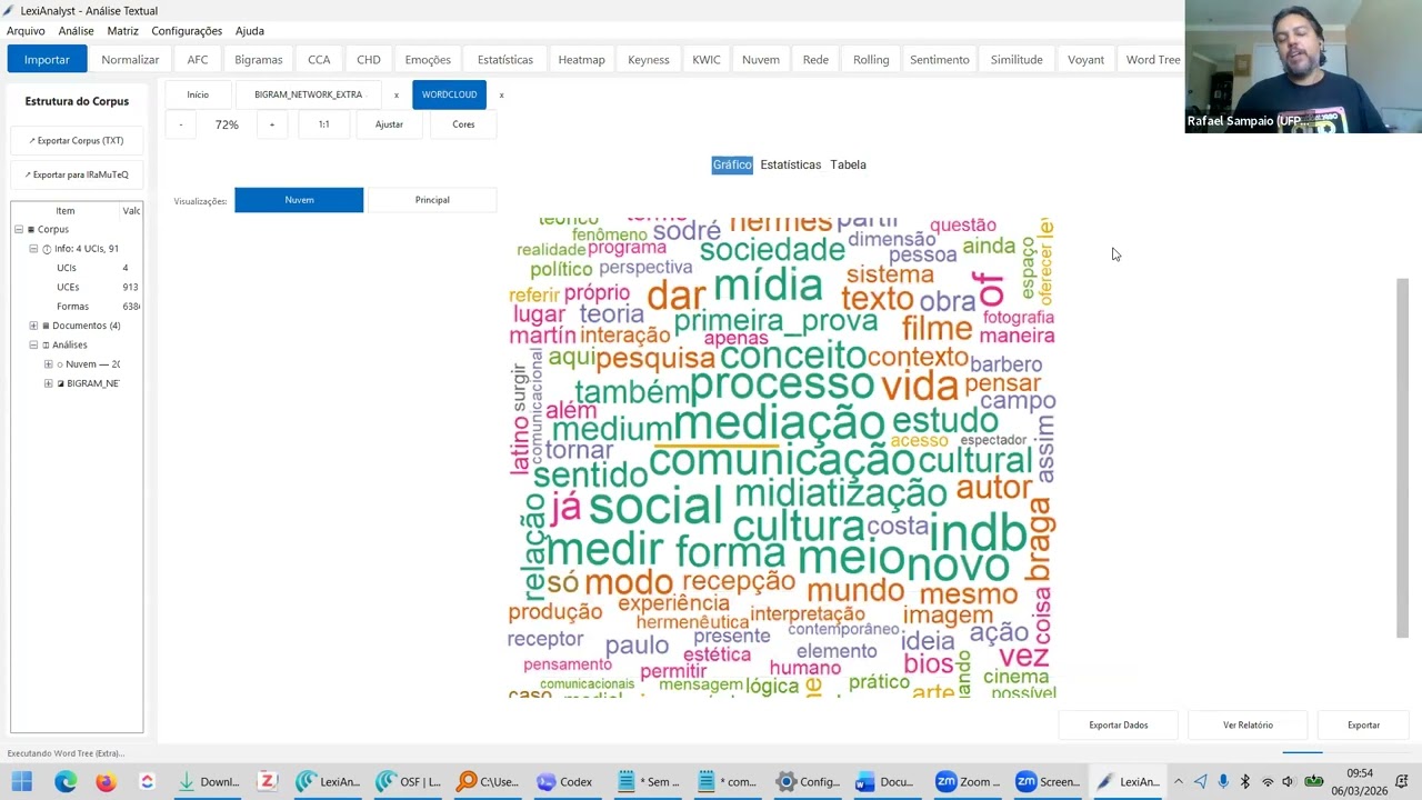 Lexianalyst um software completo para análise textual automatizada - tutorial básico