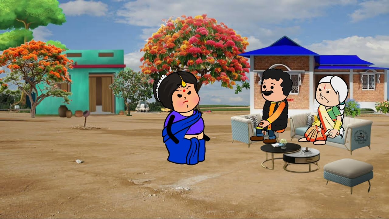 रंगों के त्योहार पर टोने-टोटके का आरोप भाग_५ 😜 [सच्ची घटना पर आधारित] #funny #nyavadhicartoon 