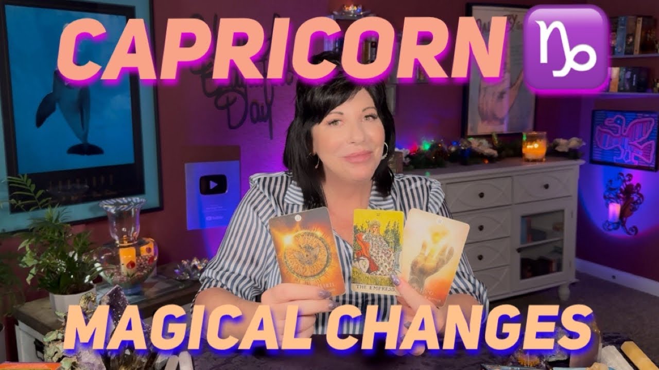 CAPRICORN ♑️ WOW!! SO EXCITED TO SEE THIS & THE MAGNIFICENT CHANGES COMING YOUR WAY💫BLESSINGS 🌟