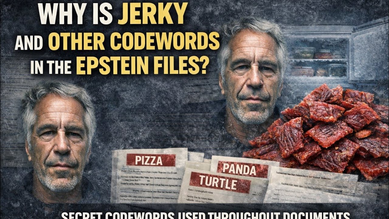 Why‘Jerky’, Other worlds white Code.Meant Appear in the Epstein Files🕵️‍♂️Shocking #Secrets#revealed