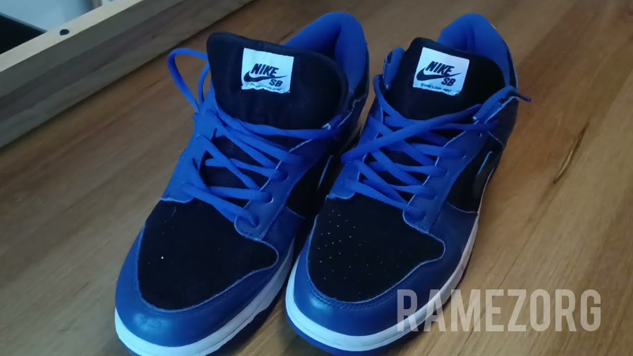 Распаковка кроссовок NIKE SB Dunk Low Biru Blue University: подробный обзор.