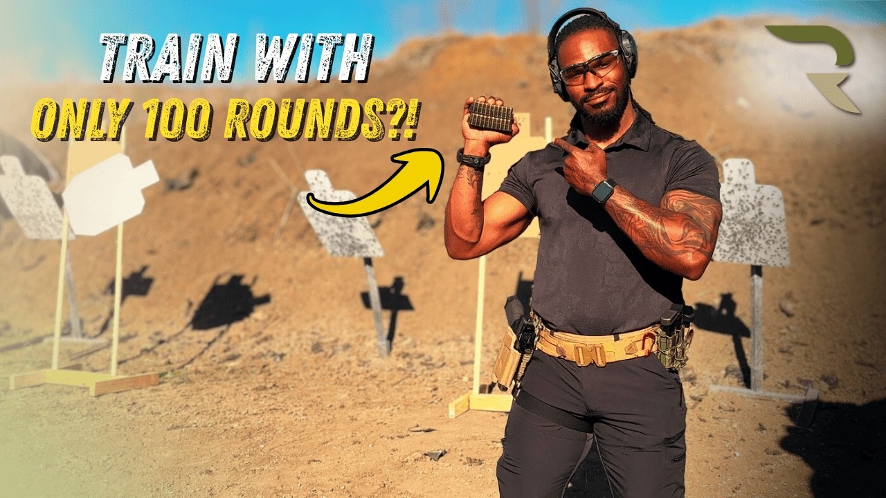 How to Train Pistol With Only 100 Rounds (Full Range Plan)