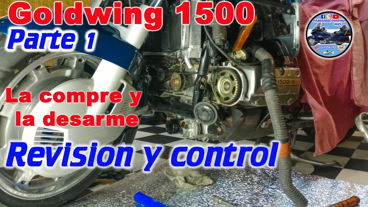 Revisión pos compra de la Goldwing 1500 - Pre viaje a El Calafate.