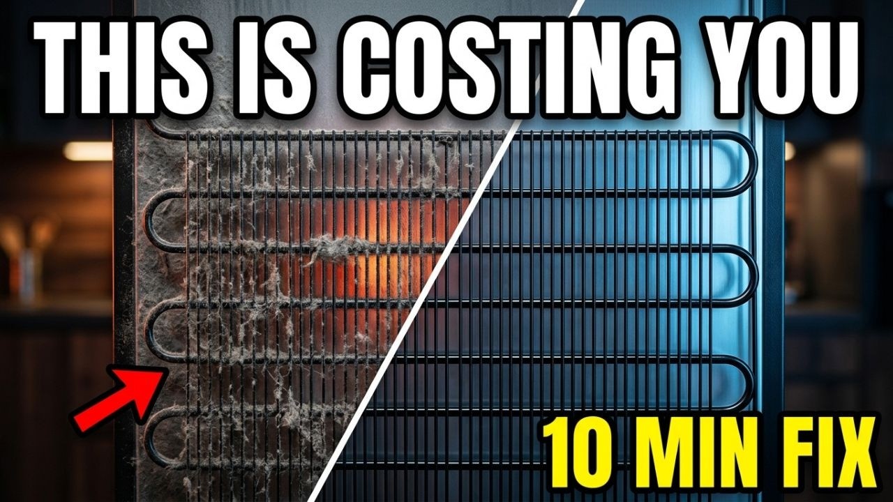 The Space Behind Your Fridge Is Raising Your Power Bill &mdash; The 10-Minute Fix Most People Miss