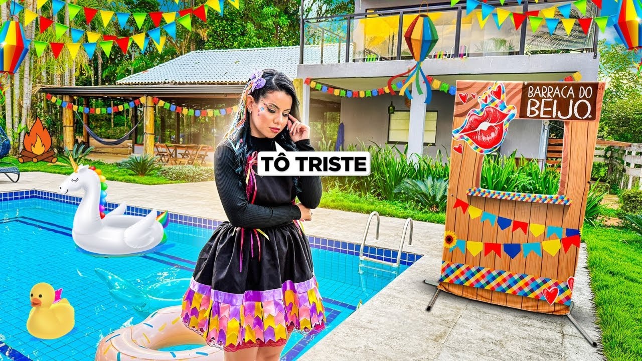 NINGUÉM VEIO NA MINHA FESTA JUNINA DAS BOIADEIRAS E O PIOR ACONTECEU...