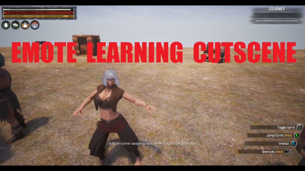 Immersively Learning Emotes - Conan Exiles