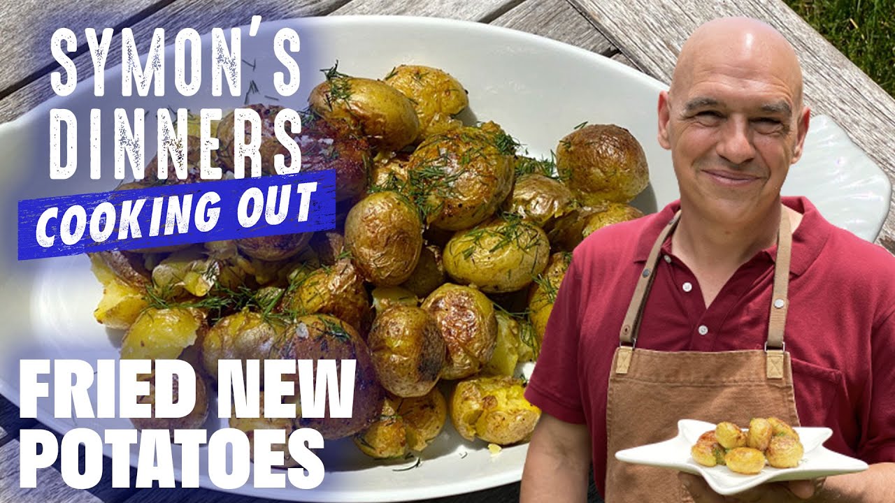 Michael Symon's Fried New Potatoes | Symon's Dinners | Food Network
