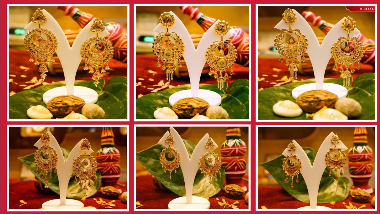 Light Weight Gold Kanbala Design With Price | Senco Gold Kanbala Collection | Kanbala Design Gold