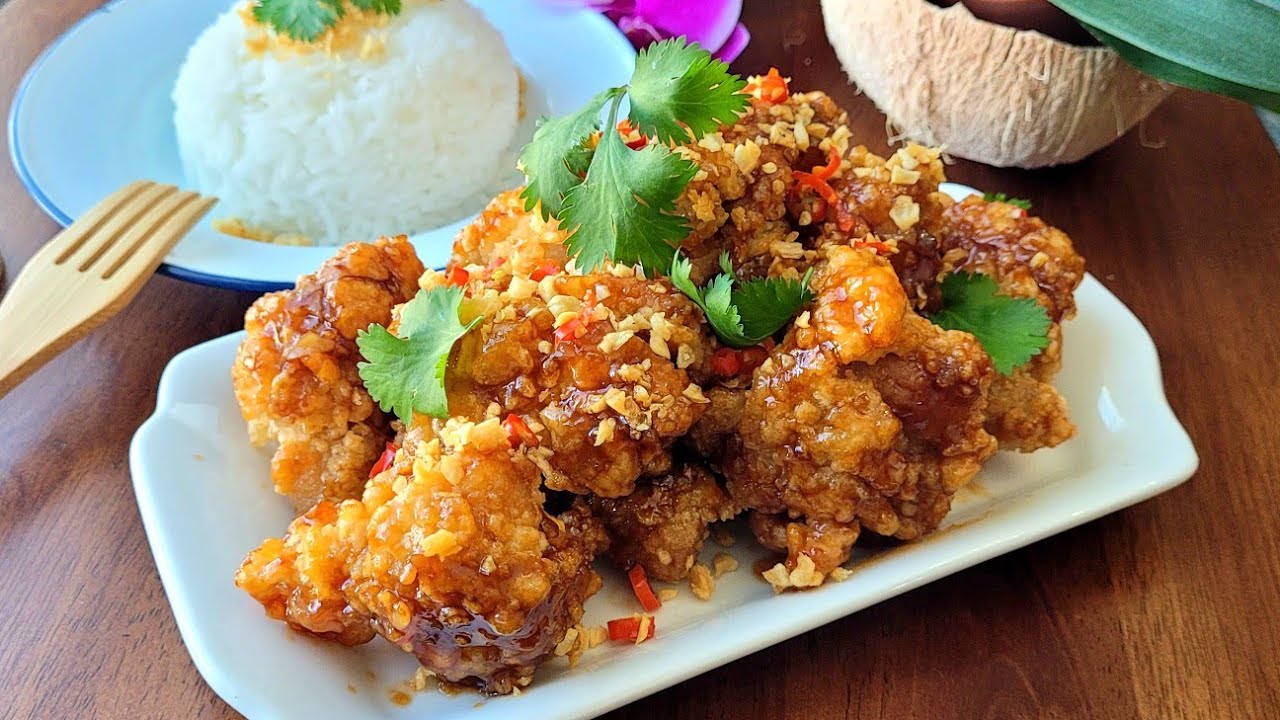 Crispy garlic chicken recipe