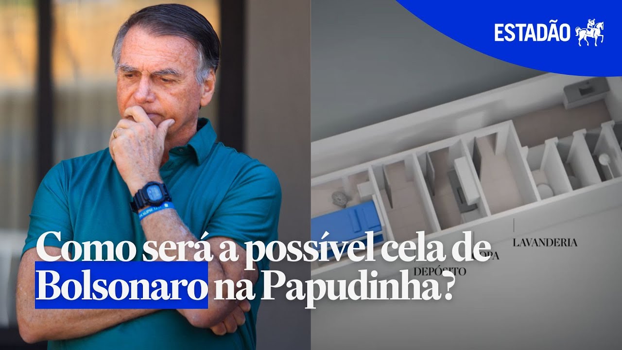 Veja como &eacute; a cela em que Bolsonaro deve ficar preso no pres&iacute;dio da Papudinha
