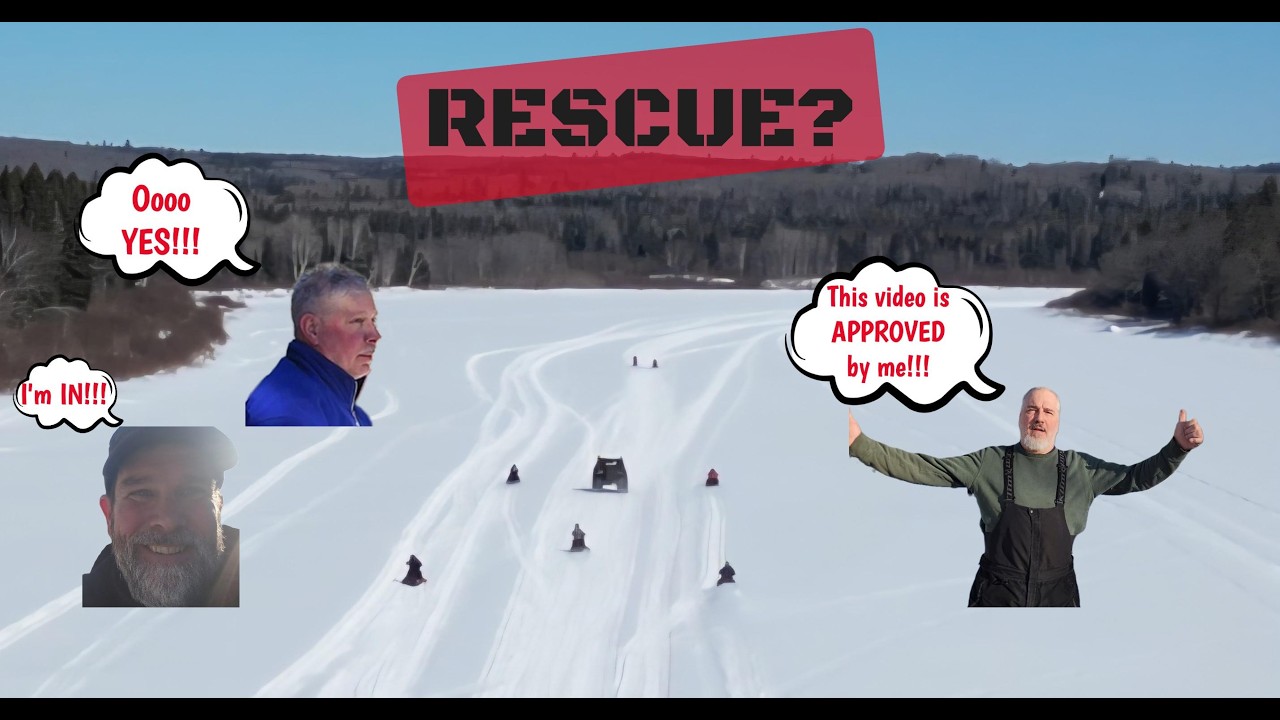 Icy Rescue: Vehicle Recovery on the St. John River in Allagash